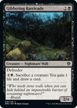Gibbering Barricade (95) (Dominaria United)