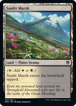 Sunlit Marsh (257) (Dominaria United)