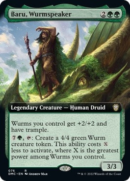 Baru, Wurmspeaker (Extended Art) (76) (Commander: Dominaria United)