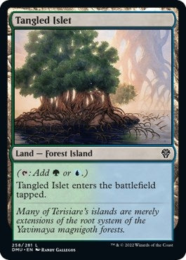 Tangled Islet (258) (Dominaria United)