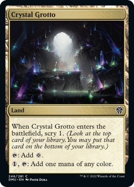 Crystal Grotto (246) (Dominaria United)