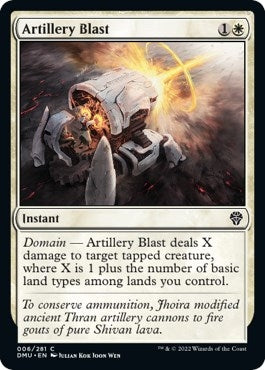 Artillery Blast (6) (Dominaria United)