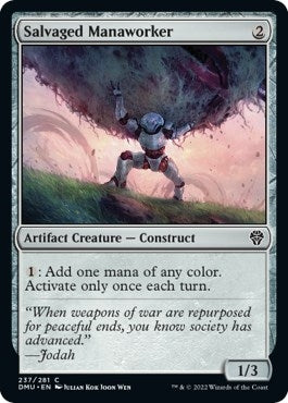 Salvaged Manaworker (237) (Dominaria United)