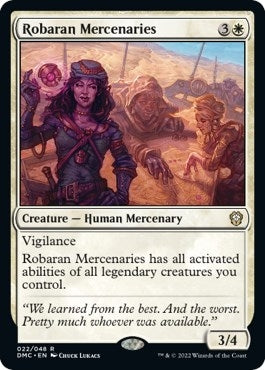 Robaran Mercenaries (22) (Commander: Dominaria United)