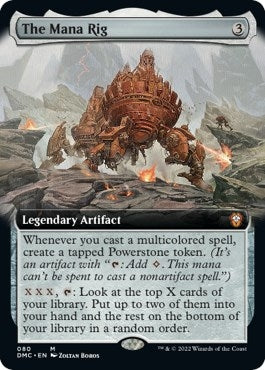 The Mana Rig (Extended Art) (80) (Commander: Dominaria United)