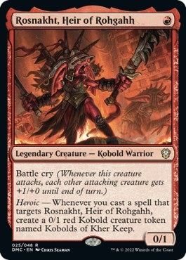 Rosnakht, Heir of Rohgahh (25) (Commander: Dominaria United)