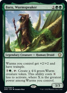 Baru, Wurmspeaker (26) (Commander: Dominaria United)