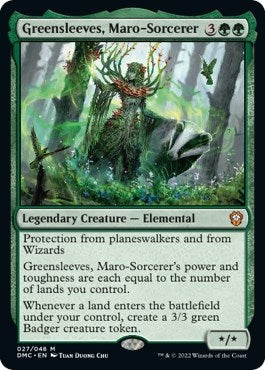 Greensleeves, Maro-Sorcerer (27) (Commander: Dominaria United)