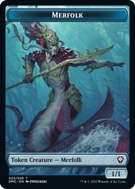 Merfolk Token (5) (Commander: Dominaria United)