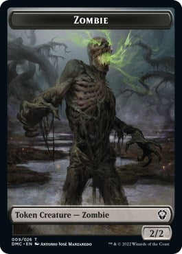 Zombie Token (9) (Commander: Dominaria United)