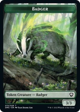 Badger Token (15) (Commander: Dominaria United)
