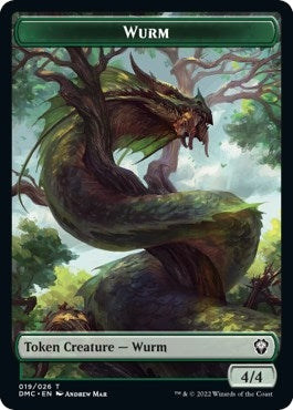 Wurm Token (19) (Commander: Dominaria United)