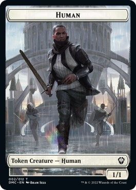Human // Snake Double-Sided Token (2 // 11) (Commander: Dominaria United)