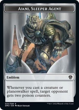 Emblem - Ajani, Sleeper Agent (25) (Dominaria United)