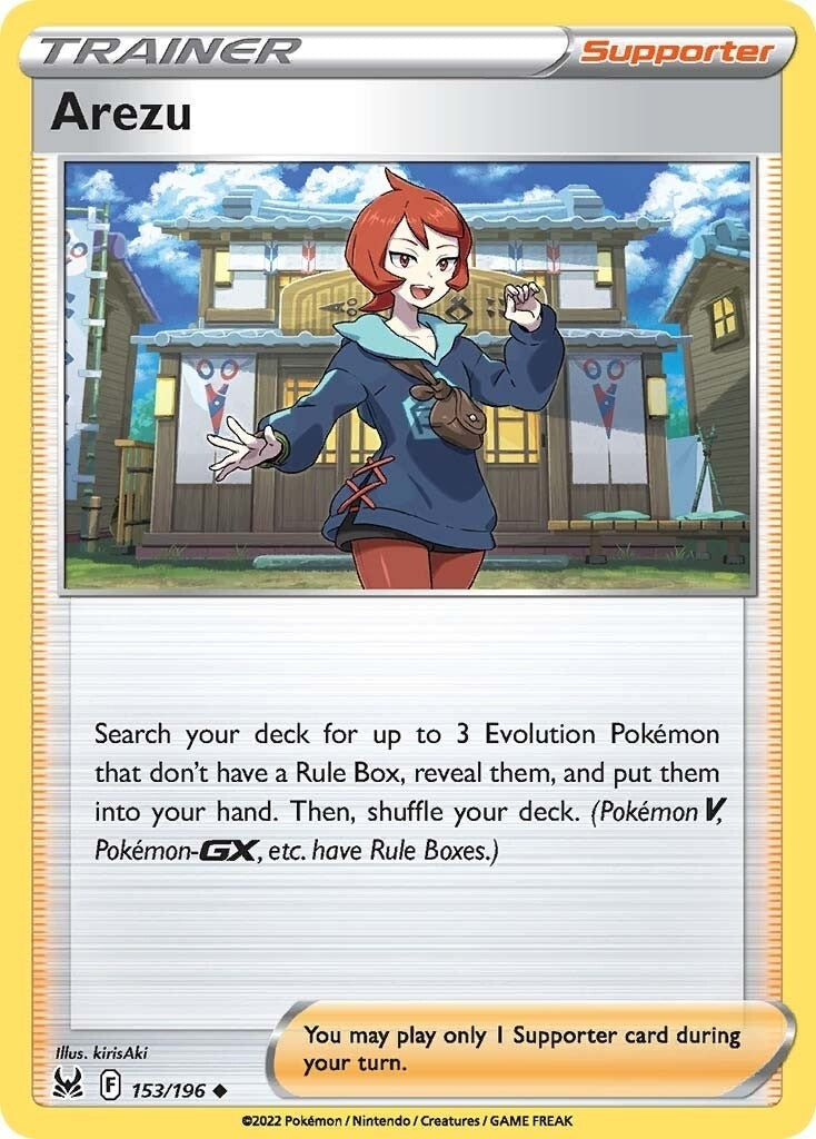 Image for Arezu (153/196) (SWSH11: Lost Origin) - Pokemon