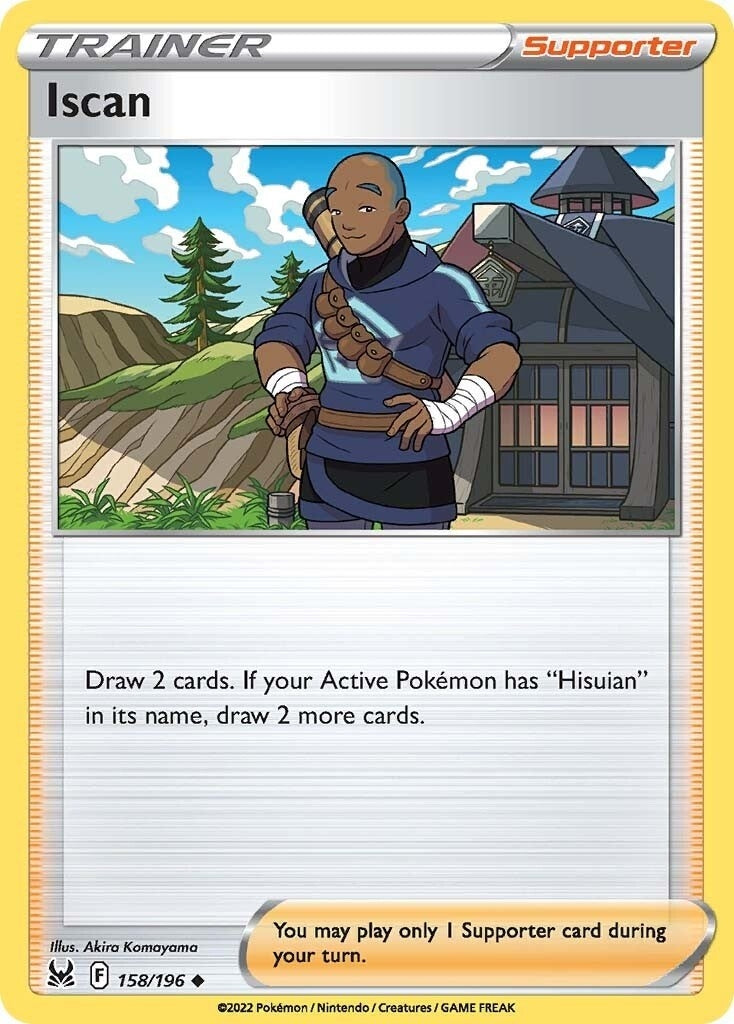 Image for Iscan (158/196) (SWSH11: Lost Origin) - Pokemon