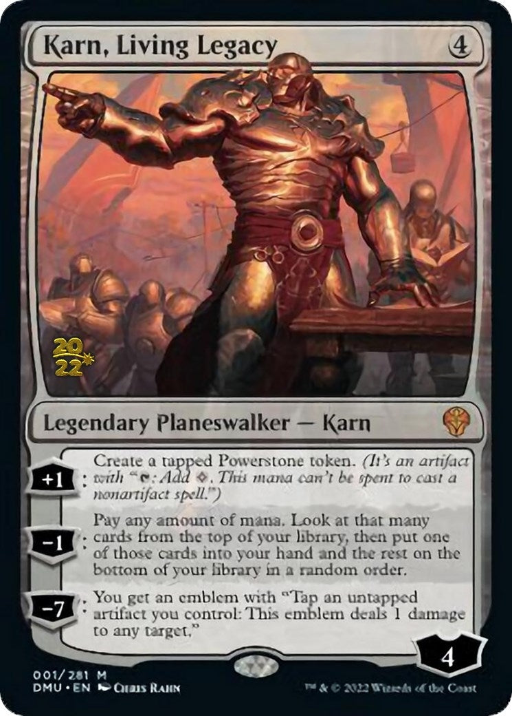 Karn, Living Legacy (1) (Prerelease Cards)