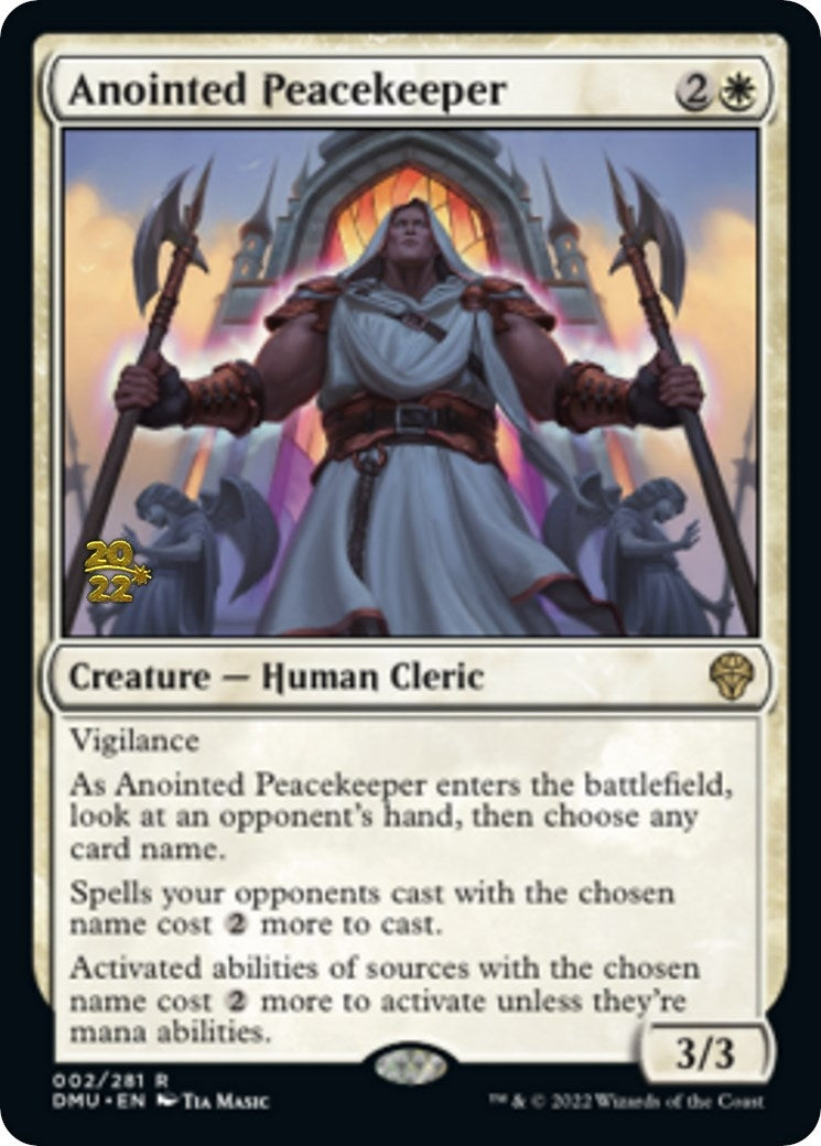 Anointed Peacekeeper (2) (Prerelease Cards)
