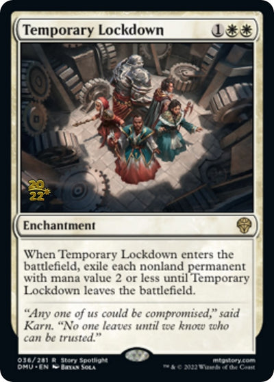 Temporary Lockdown (36) (Prerelease Cards)