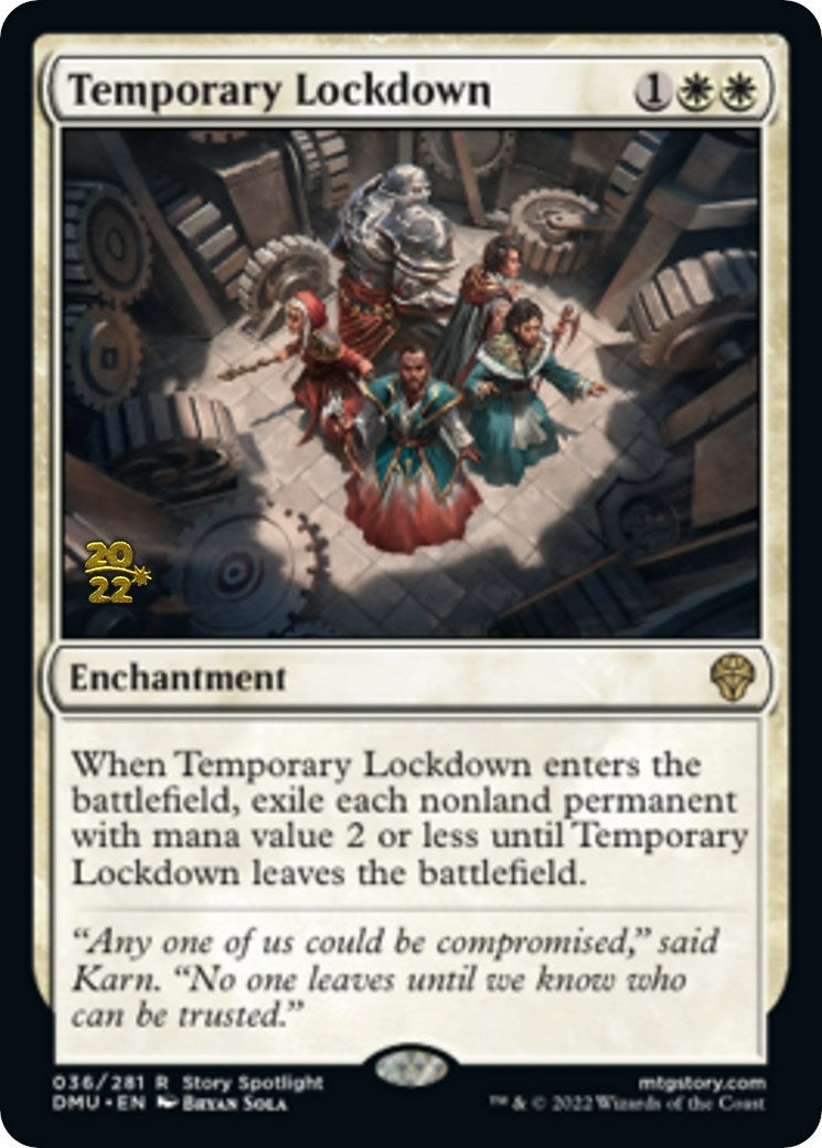 Temporary Lockdown (36) (Prerelease Cards)