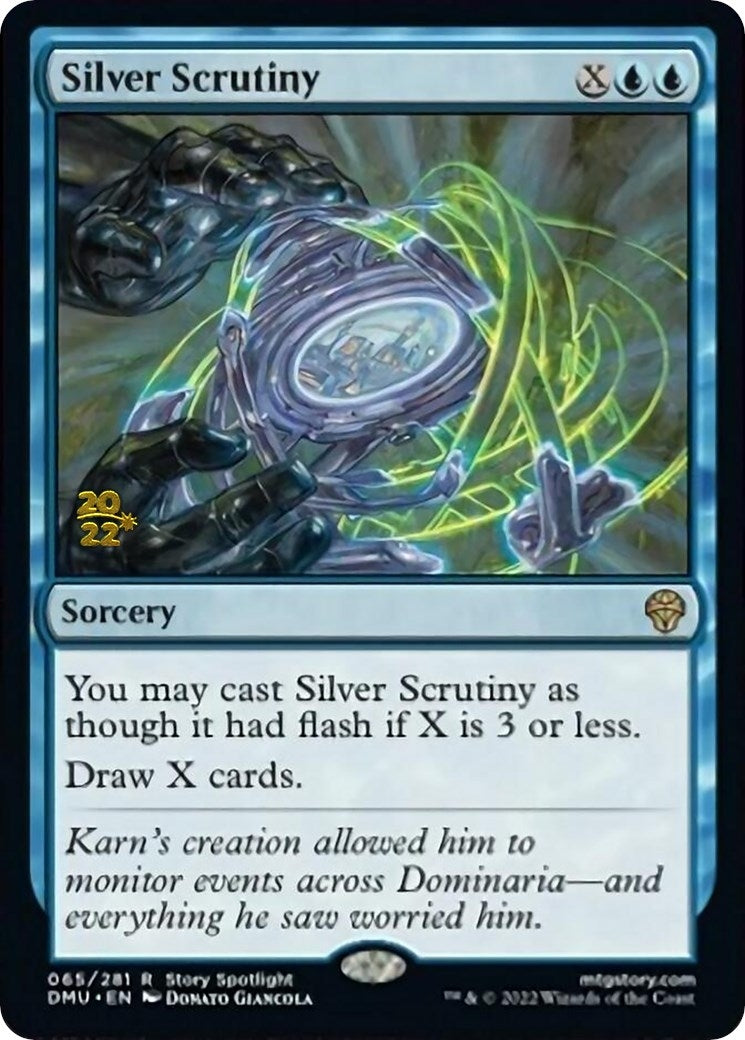 Silver Scrutiny (65) (Prerelease Cards)