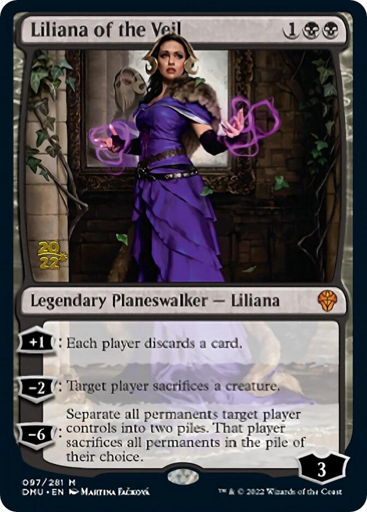 Liliana of the Veil (97) (Prerelease Cards)