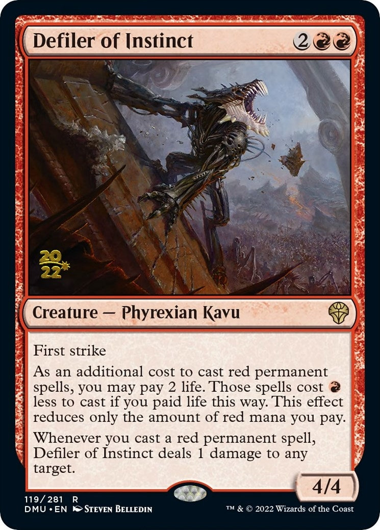 Defiler of Instinct (119) (Prerelease Cards)