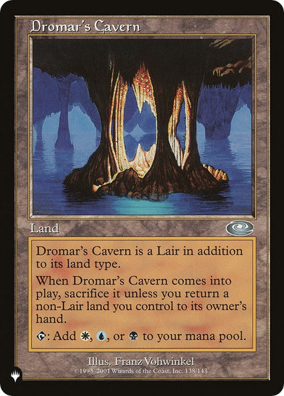 Dromar's Cavern (138/143) (The List Reprints)