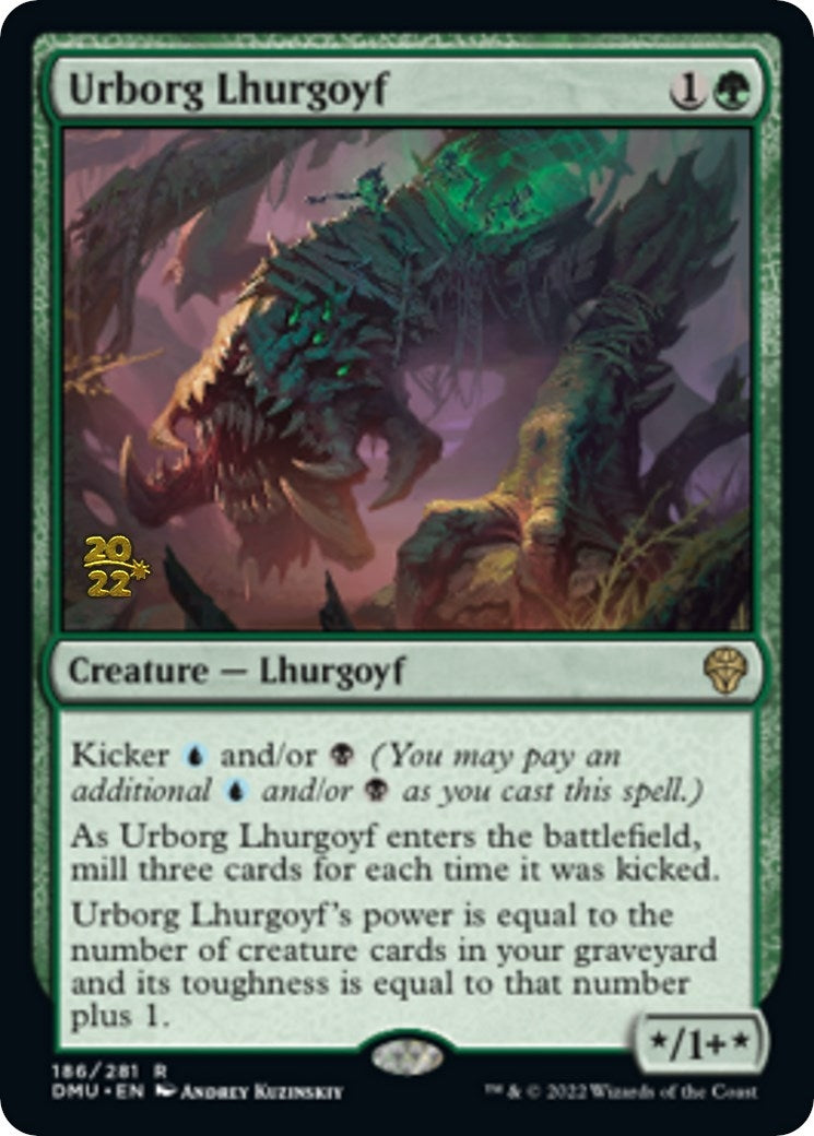 Urborg Lhurgoyf (186) (Prerelease Cards)