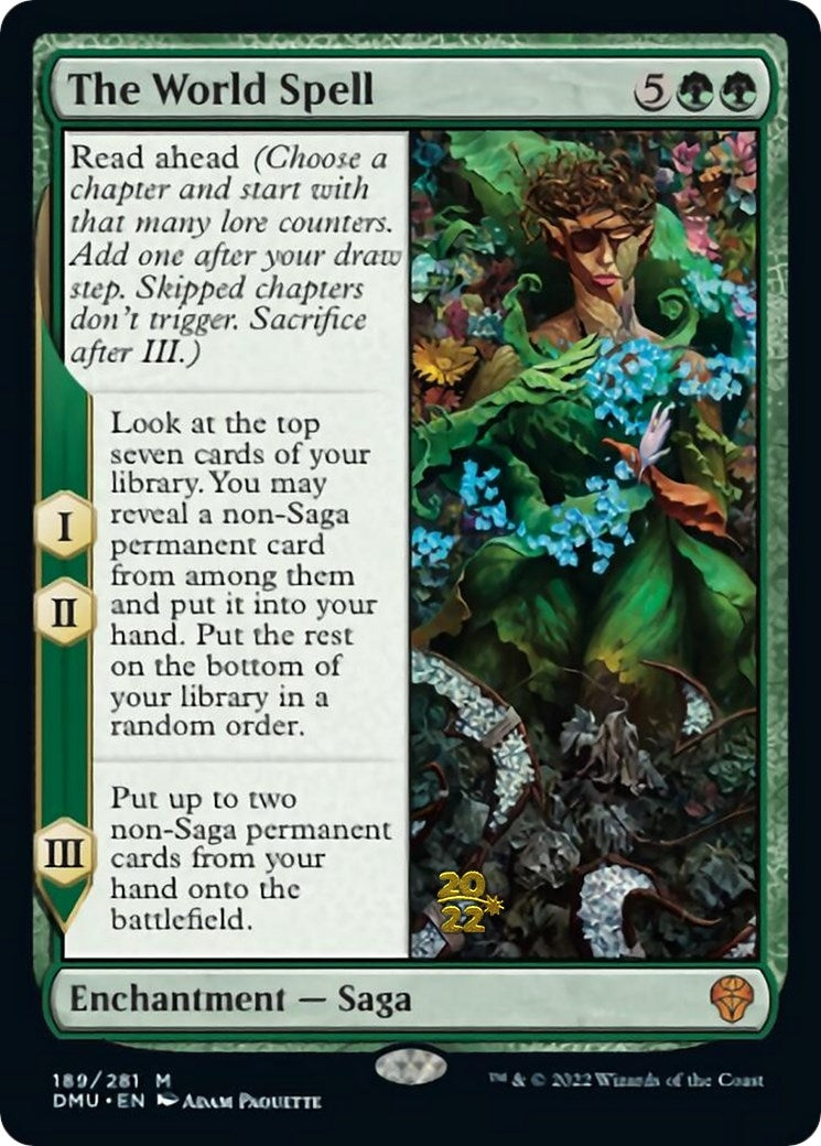 The World Spell (189) (Prerelease Cards)