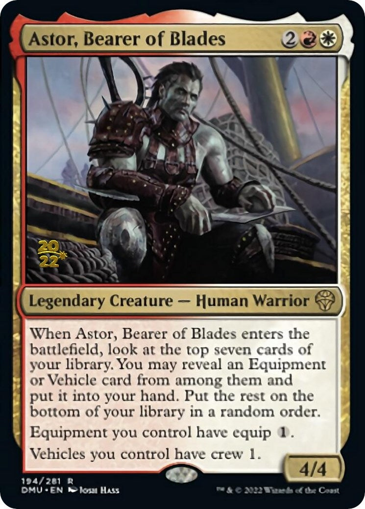 Astor, Bearer of Blades (194) (Prerelease Cards)