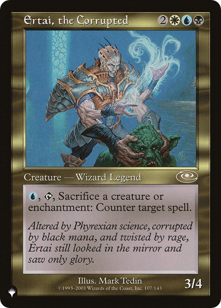 Ertai, the Corrupted (107/143) (The List Reprints)