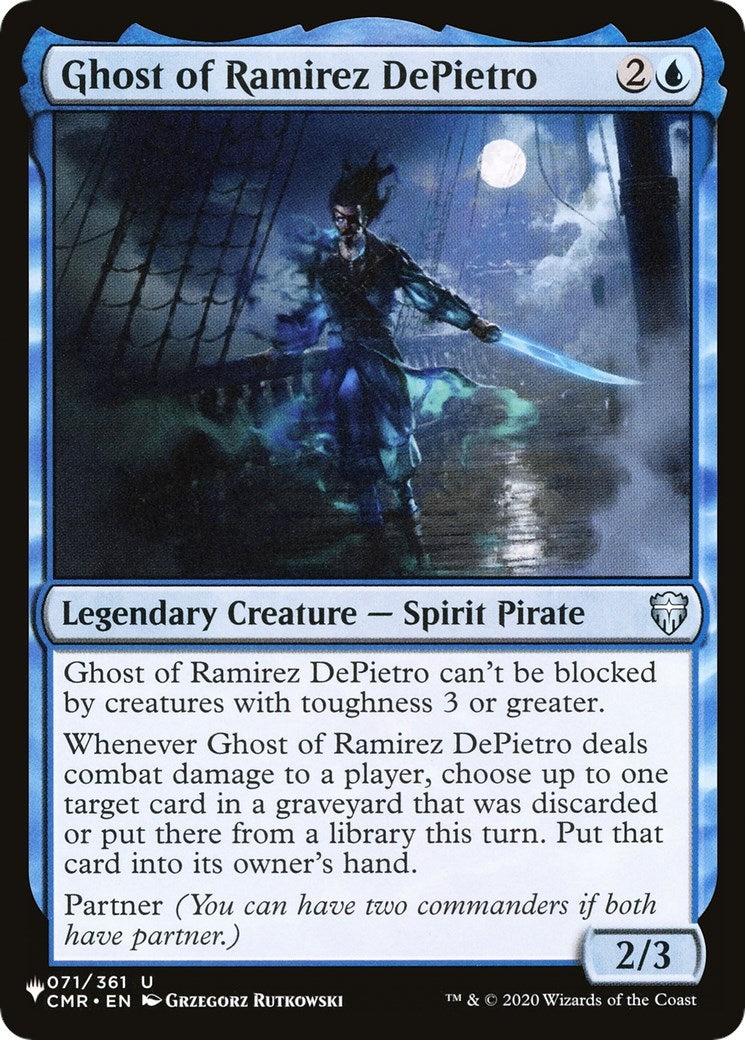 Ghost of Ramirez DePietro (071/361) (The List Reprints)