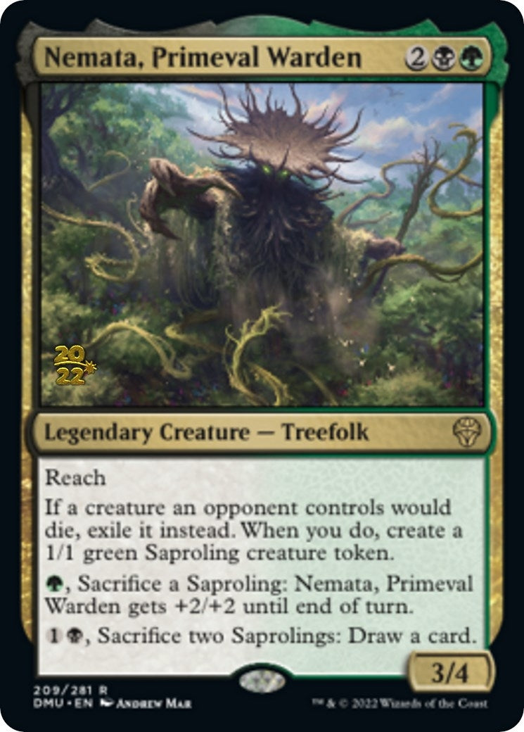 Nemata, Primeval Warden (209) (Prerelease Cards)