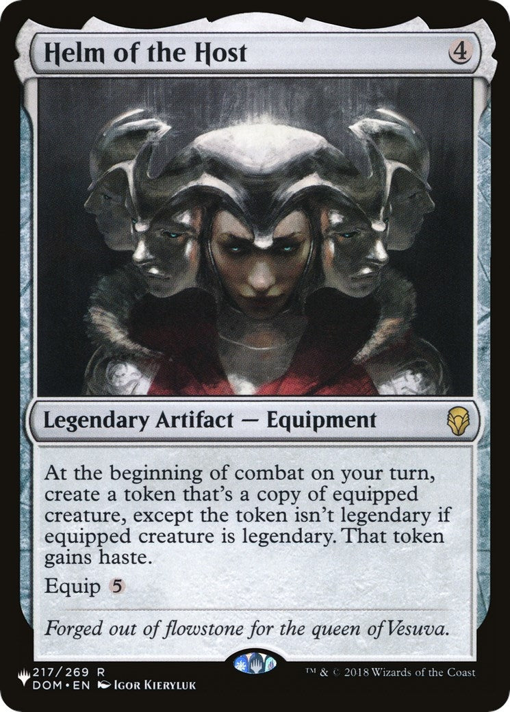 Helm of the Host (217/269) (The List Reprints)