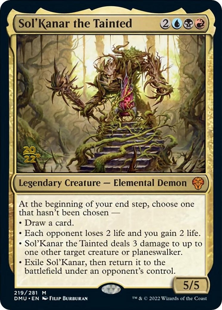 Sol'Kanar the Tainted (219) (Prerelease Cards)