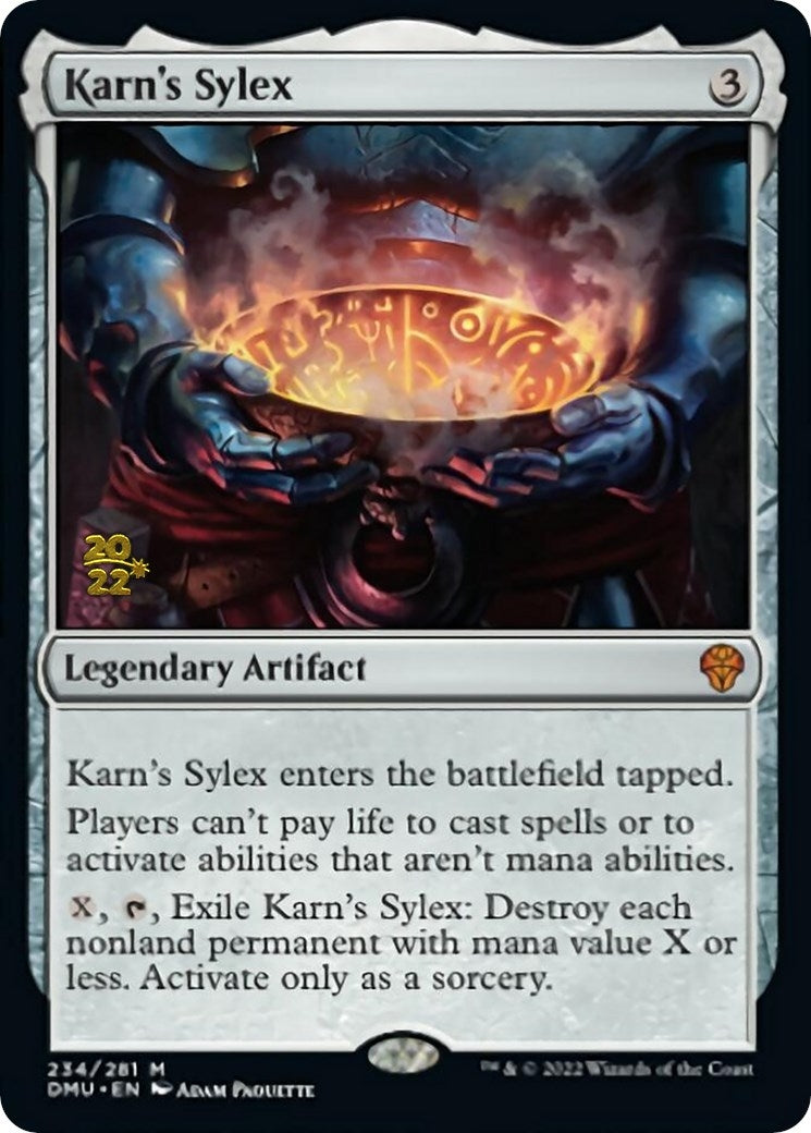 Karn's Sylex (234) (Prerelease Cards)