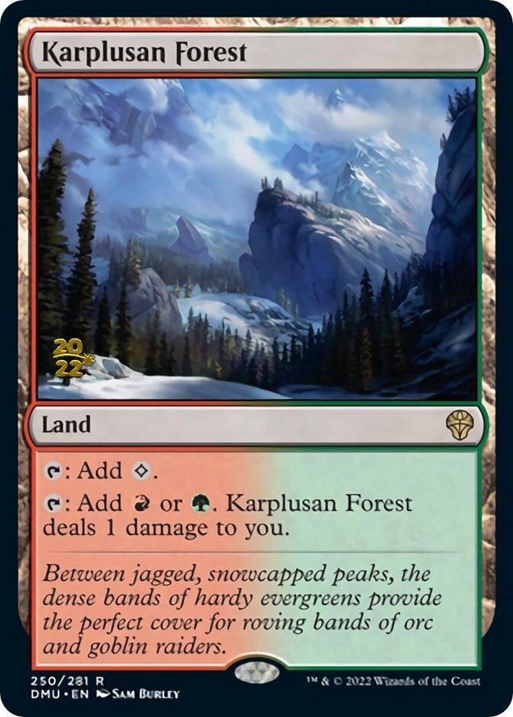 Karplusan Forest (250) (Prerelease Cards)