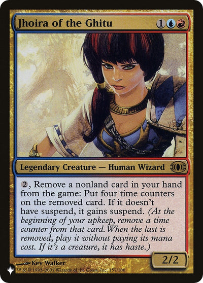 Jhoira of the Ghitu (FUT) (157/180) (The List Reprints)