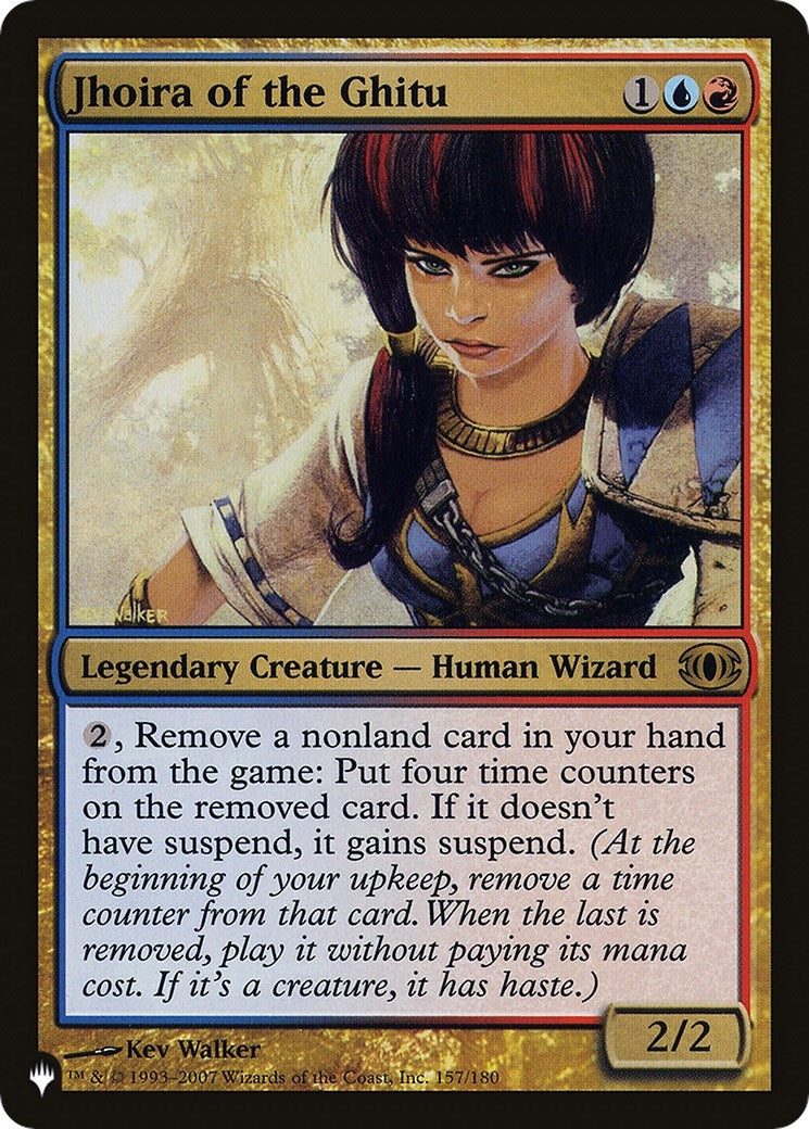 Image for Jhoira of the Ghitu (FUT) (157/180) (The List Reprints) - Magic: The Gathering