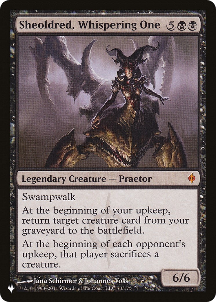 Sheoldred, Whispering One (73/175) (The List Reprints)