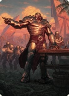 Karn, Living Legacy Art Card (1/81) (1) (Art Series: Dominaria United)