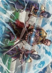 Argivian Phalanx Art Card (3) (Art Series: Dominaria United)