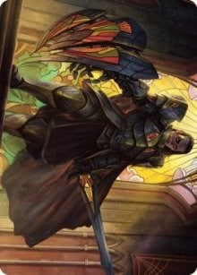 Benalish Sleeper Art Card (4) (Art Series: Dominaria United)