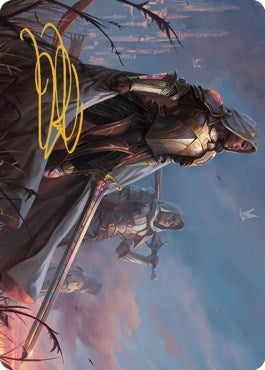 Danitha, Benalia's Hope Art Card (Gold-Stamped Signature) (6) (Art Series: Dominaria United)