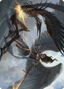 Destroy Evil Art Card (7) (Art Series: Dominaria United)