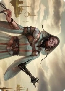 Phyrexian Missionary Art Card (11) (Art Series: Dominaria United)