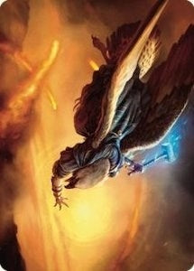 Battlewing Mystic Art Card (14) (Art Series: Dominaria United)