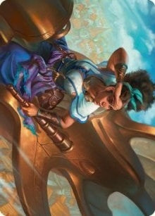 Talas Lookout Art Card (17) (Art Series: Dominaria United)