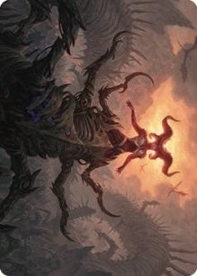 Sheoldred, the Apocalypse Art Card (26) (Art Series: Dominaria United)